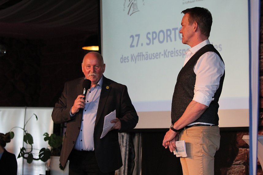 27. Kyffh&auml;user Sportgala im Burghof am Kyffh&auml;user