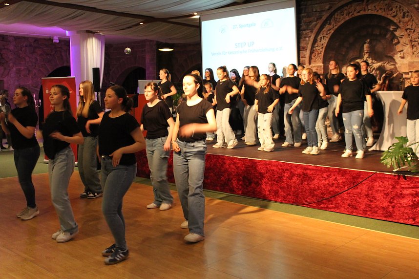 27. Kyffh&auml;user Sportgala im Burghof am Kyffh&auml;user