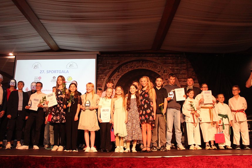 27. Kyffh&auml;user Sportgala im Burghof am Kyffh&auml;user