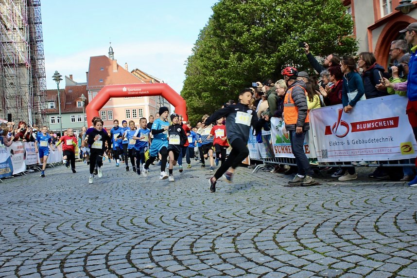 2. Lauf beim Drei T&uuml;rme Lauf in Bad Langensalza