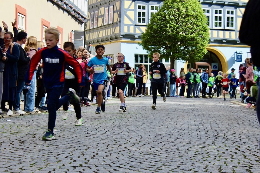 2. Lauf beim Drei T&uuml;rme Lauf in Bad Langensalza