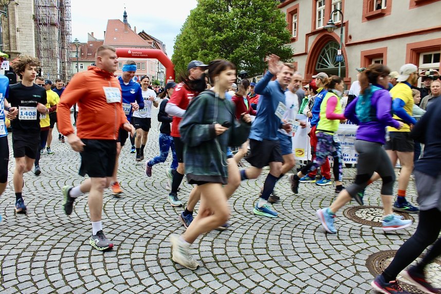 3. Lauf beim Drei T&uuml;rme Lauf in Bad Langensalza