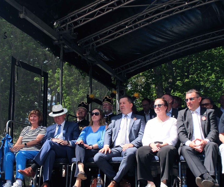 Internationale Bergparade in Sangerhausen 