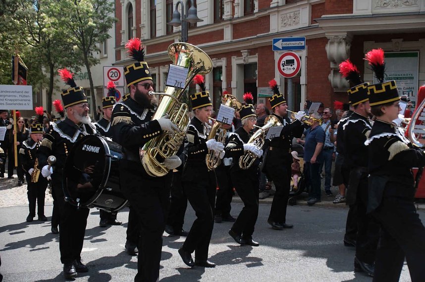 Internationale Bergparade in Sangerhausen 