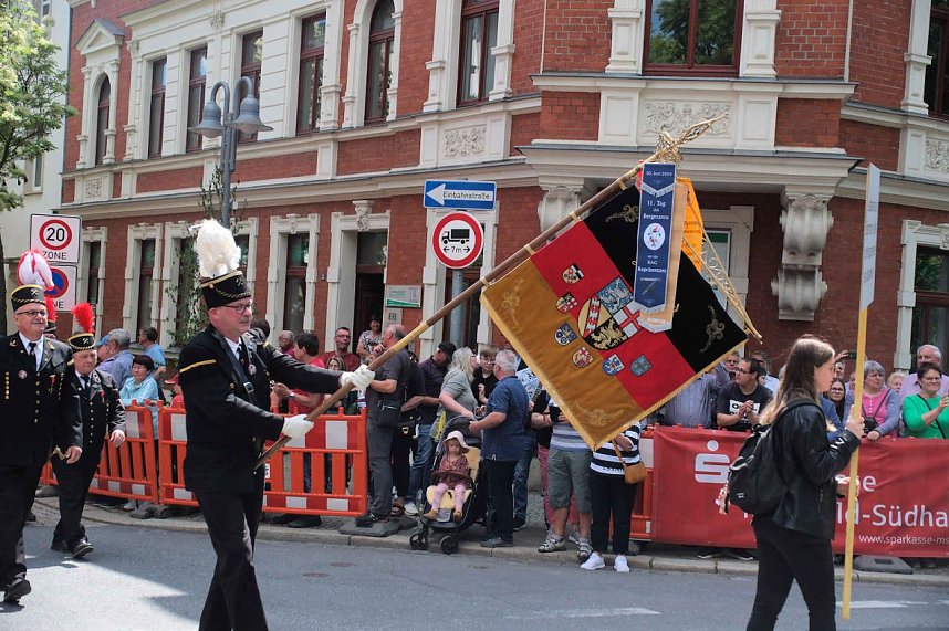 Internationale Bergparade in Sangerhausen 