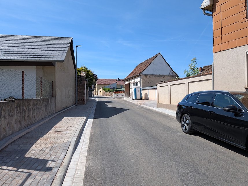 ach Abschluss der Bauma&szlig;nahme ist der Steingraben kaum wiederzuerkennen