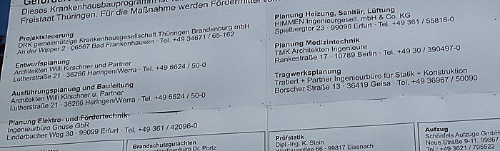 Bei Richtfest strahlte Sonne