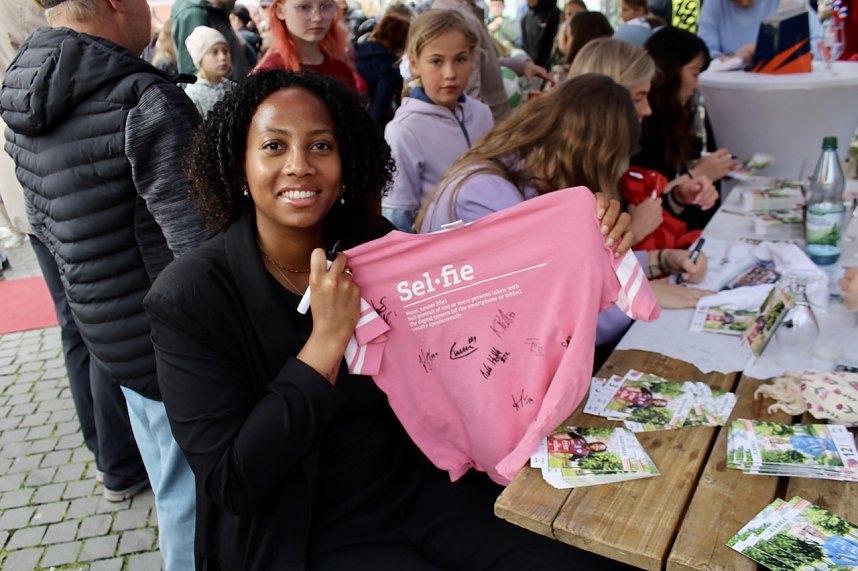 Empfang der Europacup-Siegerinnen in Bad Langensalza