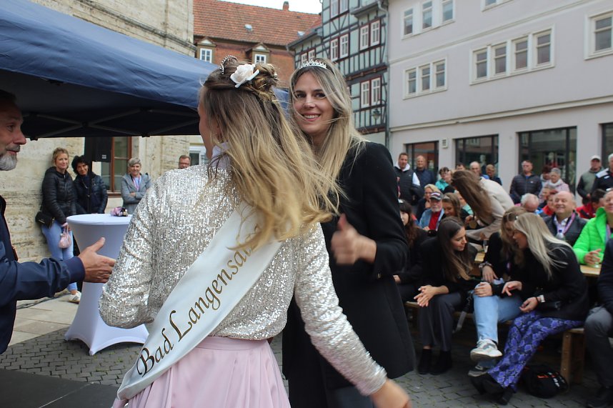 Empfang der Europacup-Siegerinnen in Bad Langensalza