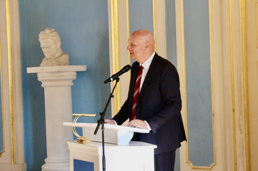 Er&ouml;ffnung 900 Jahre Sondershausen im "Blauen Saal" im Schloss