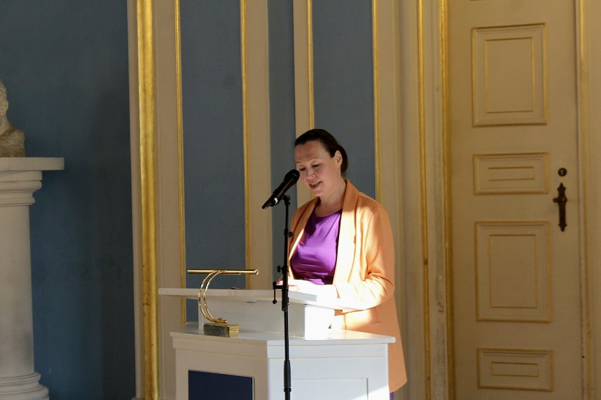 Er&ouml;ffnung 900 Jahre Sondershausen im "Blauen Saal" im Schloss