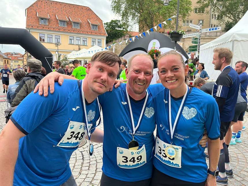 Erster Sondersh&auml;user Citylauf zu 900 Jahre Sondershausen