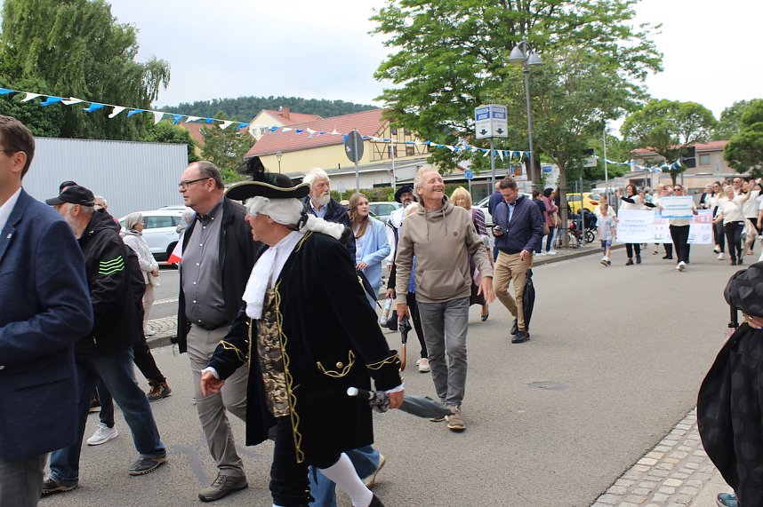 Festumzug zum 900. Geburtstag Sondershausens