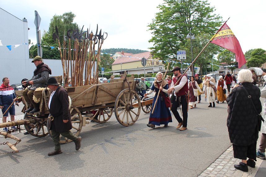 Festumzug zum 900. Geburtstag Sondershausens
