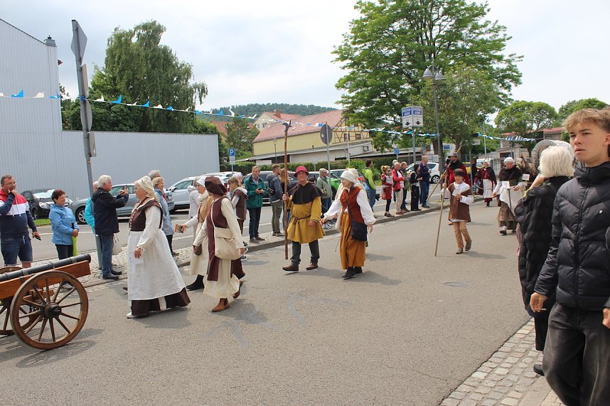 Festumzug zum 900. Geburtstag Sondershausens