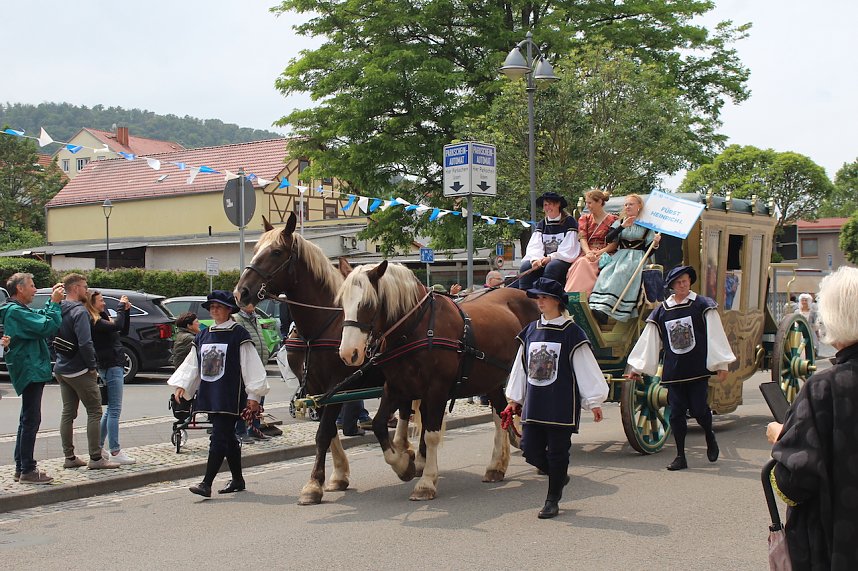 Festumzug zum 900. Geburtstag Sondershausens