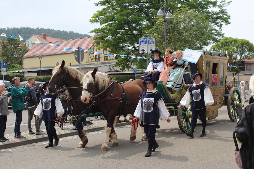 Festumzug zum 900. Geburtstag Sondershausens