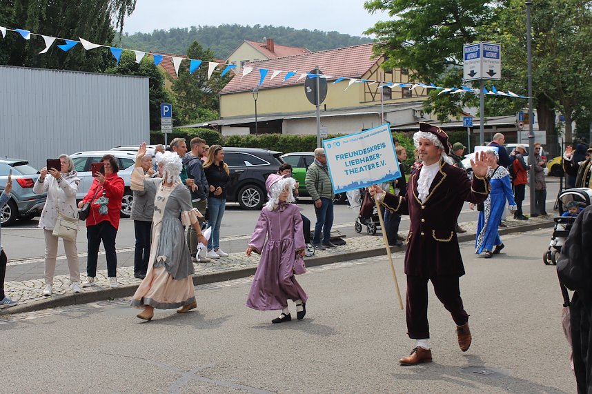 Festumzug zum 900. Geburtstag Sondershausens