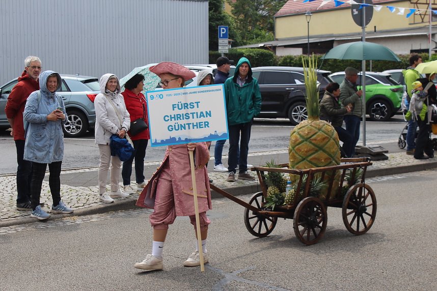 Festumzug zum 900. Geburtstag Sondershausens