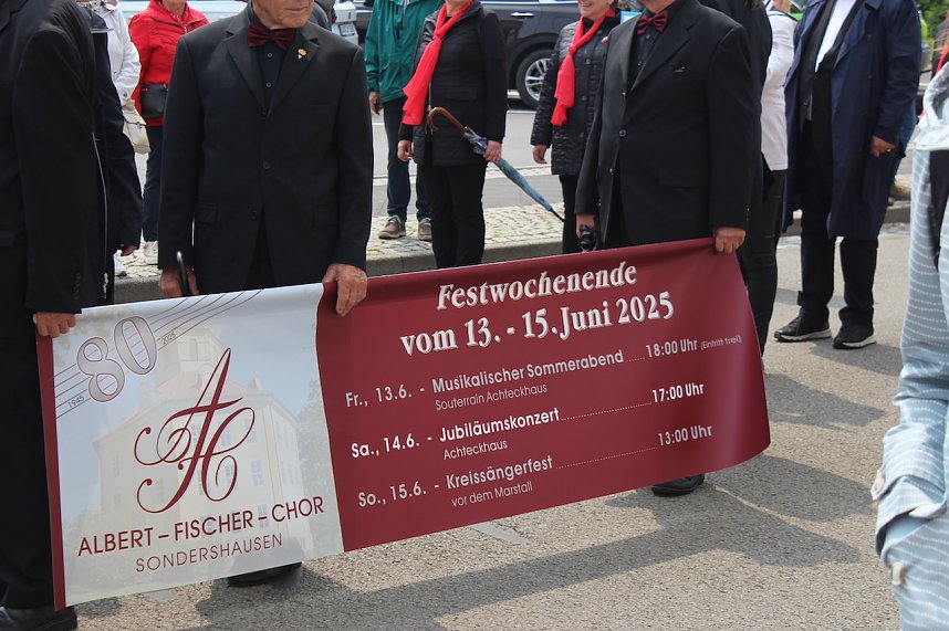 Festumzug zum 900. Geburtstag Sondershausens