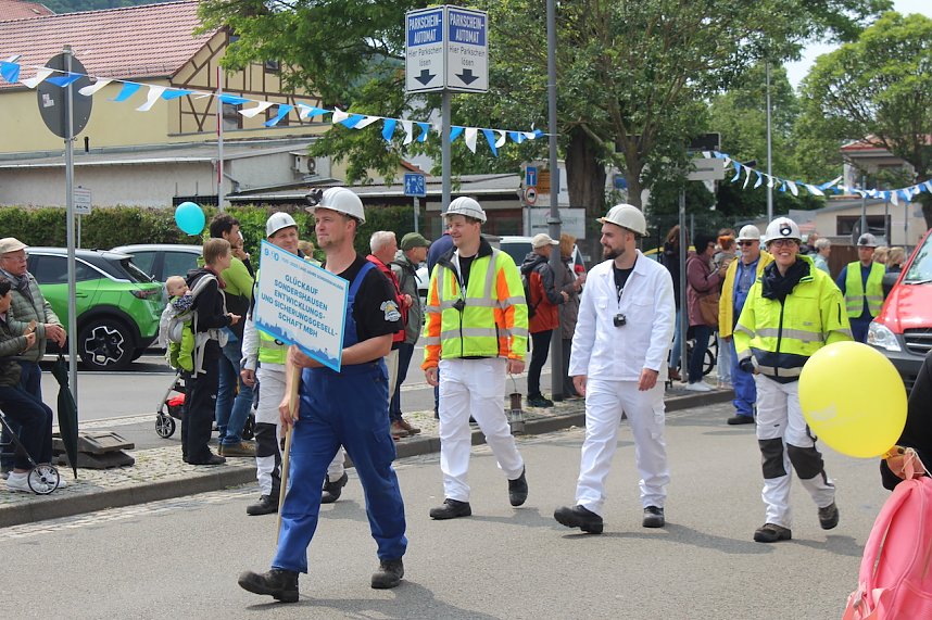 Festumzug zum 900. Geburtstag Sondershausens