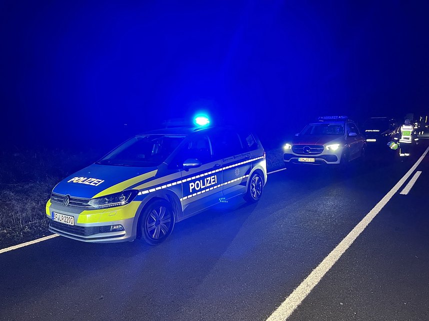 Unfall heute Nacht auf der B4