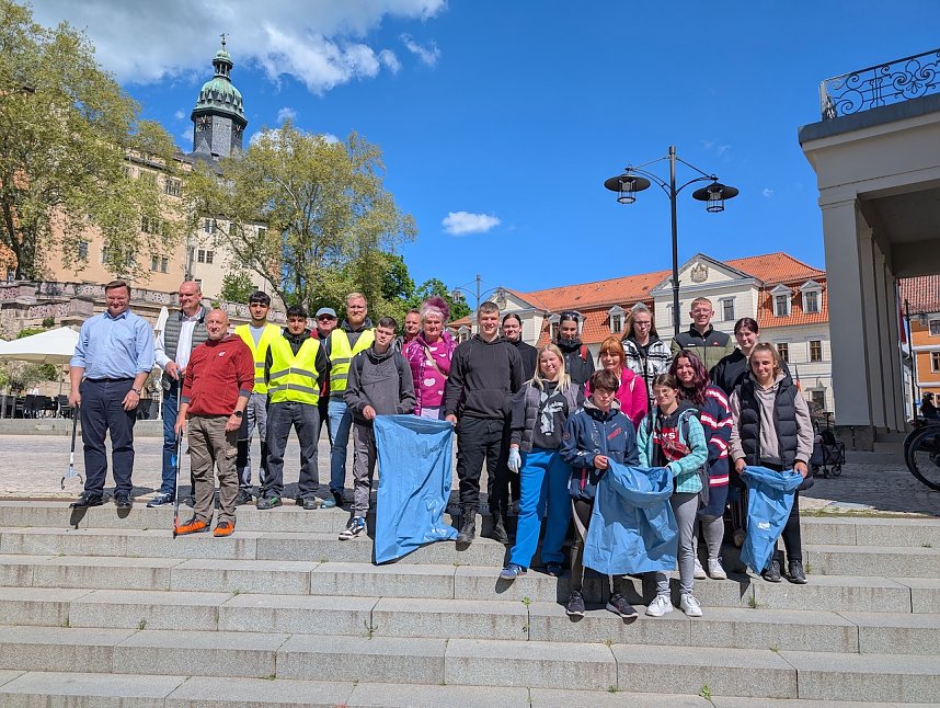 Aktion Saubere Stadt der Stadt Sondershausen