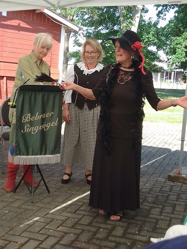 Ortsgruppe der DRK feierte beim Sommerfest im Borntal