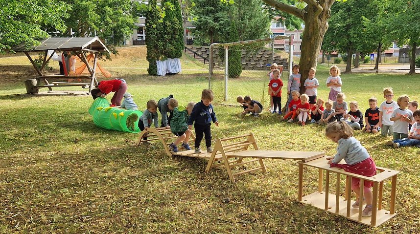 Sommerspa&szlig; mit den Kindern der Kindervilla in Bad Frankenhausen