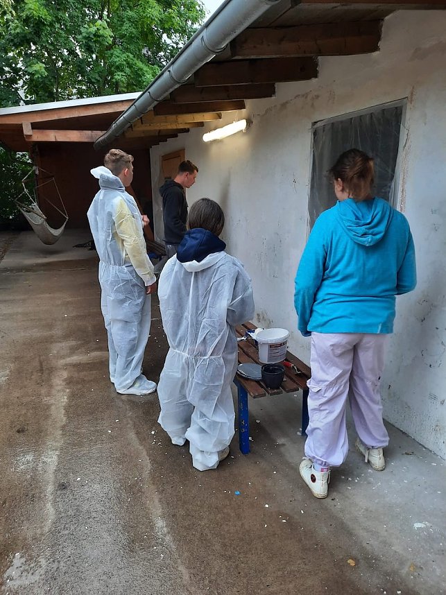 Graffitiprojekt im JuST in Sondershausen