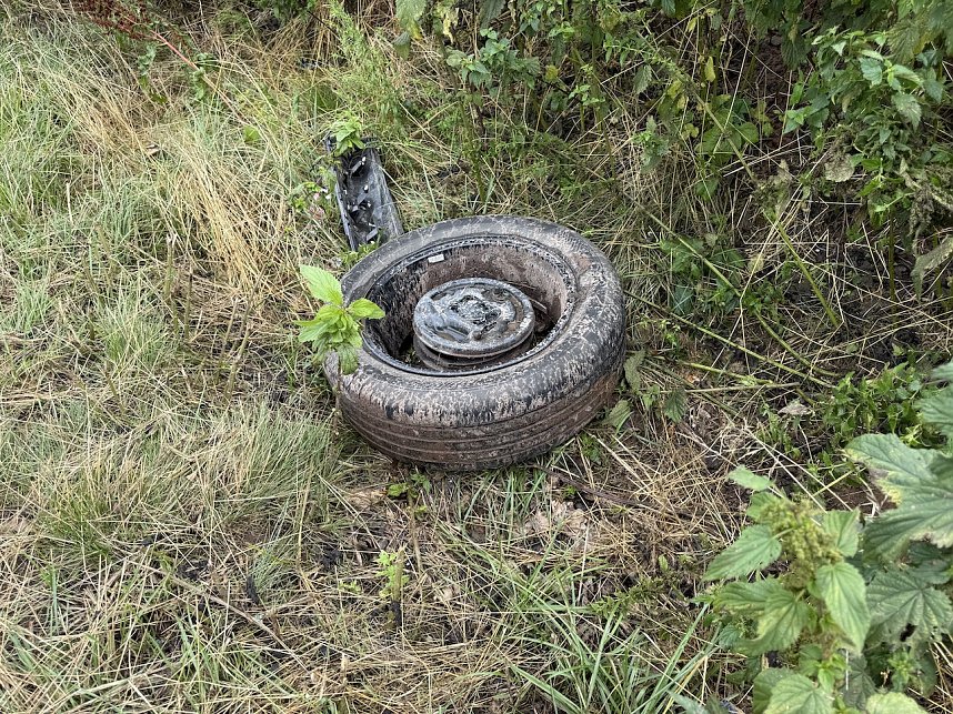 Unfall auf der Autobahn