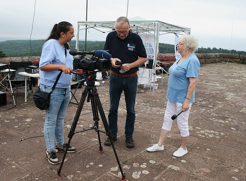Funktertreffen am Kyffh&auml;userdenkmal