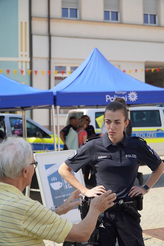 Coffee with a Cop - die Polizei zu Gast in Bad Frankenhausen