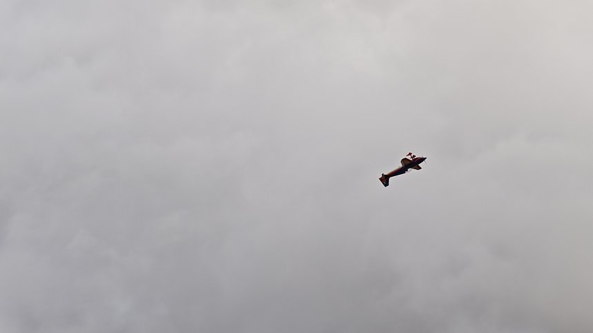 Wieder mal abgehoben