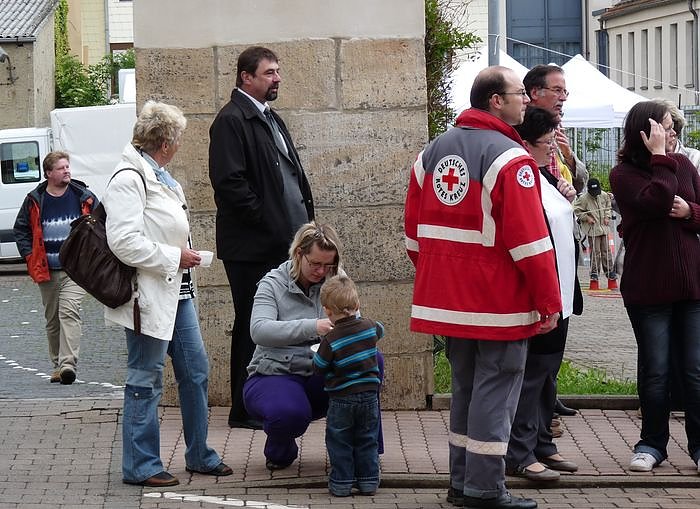 Rettungsarbeiten vor Ort