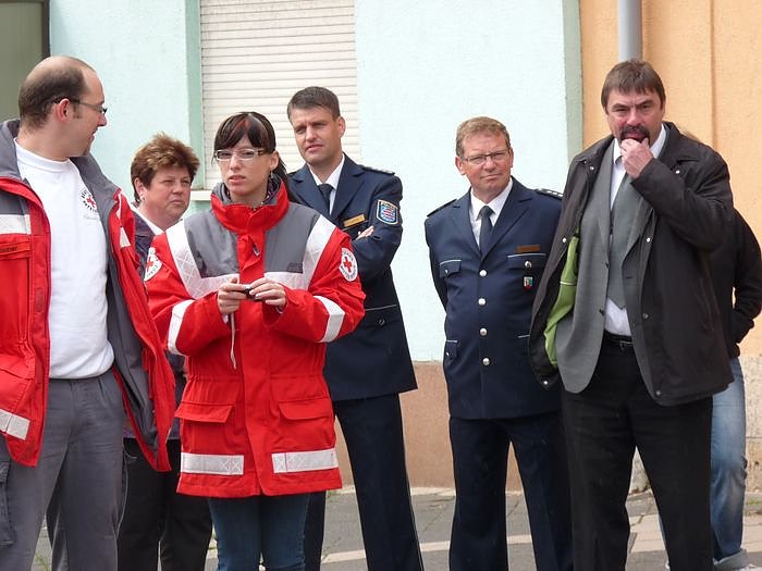 Rettungsarbeiten vor Ort