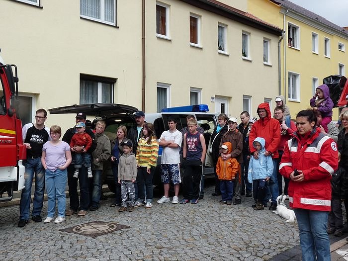 Rettungsarbeiten vor Ort