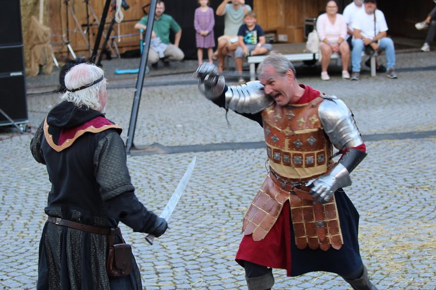 Rittergruppe HEROLD beim 31. Mittelalterstadtfest in Bad Langensalza