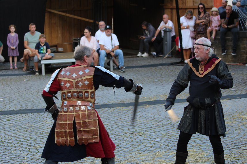 Rittergruppe HEROLD beim 31. Mittelalterstadtfest in Bad Langensalza