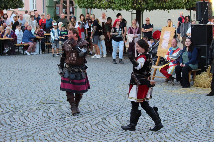 Rittergruppe HEROLD beim 31. Mittelalterstadtfest in Bad Langensalza