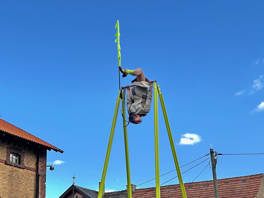 Picknick und Performance - die CircusM&uuml;hle Kelbra lud am Wochenende zum gem&uuml;tlichen Beisammensein