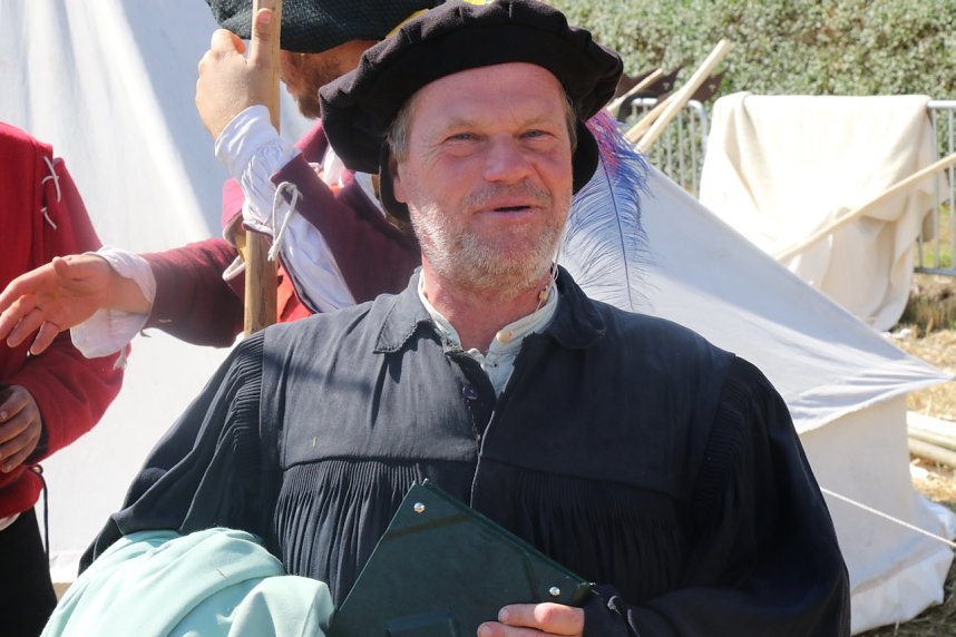 Nachstellung der Bauernschlacht bei Bad Frankenhausen