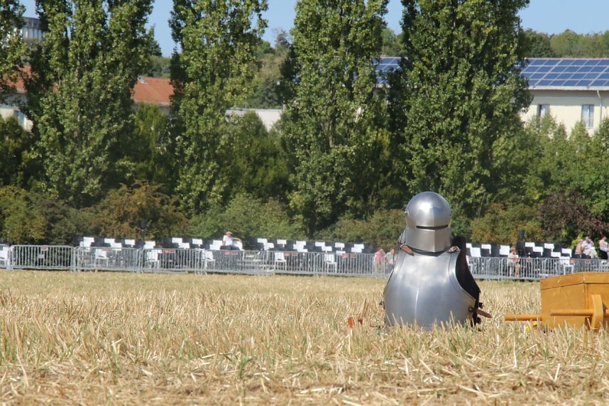 Nachstellung der Bauernschlacht bei Bad Frankenhausen