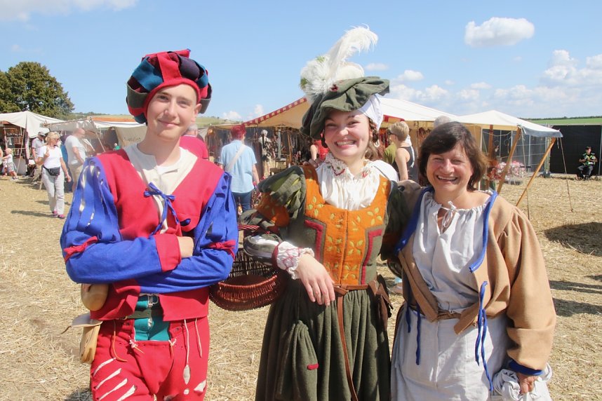 Nachstellung der Bauernschlacht bei Bad Frankenhausen