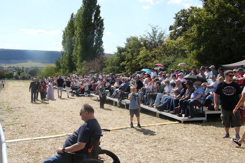 Nachstellung der Bauernschlacht bei Bad Frankenhausen