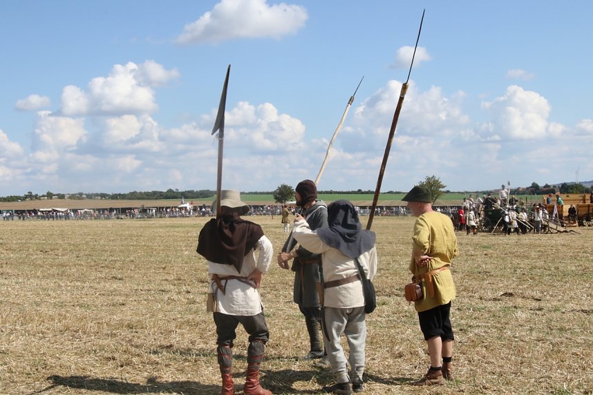 Nachstellung der Bauernschlacht bei Bad Frankenhausen