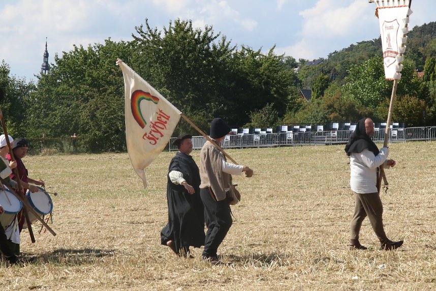 Nachstellung der Bauernschlacht bei Bad Frankenhausen
