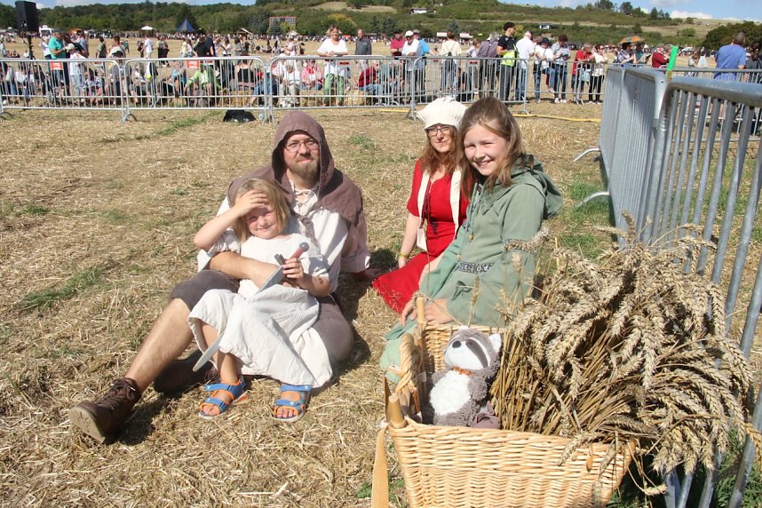 Nachstellung der Bauernschlacht bei Bad Frankenhausen