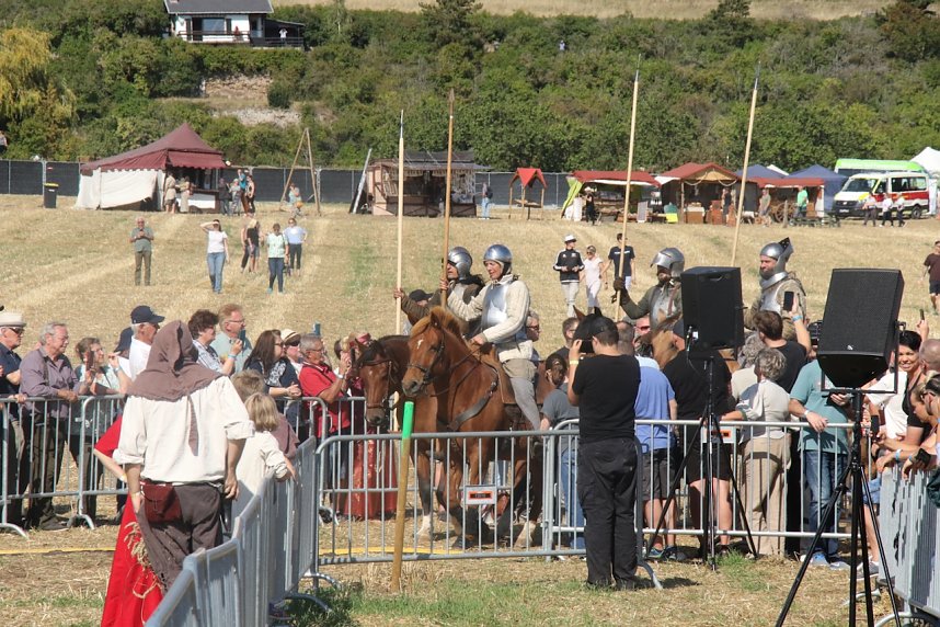 Nachstellung der Bauernschlacht bei Bad Frankenhausen