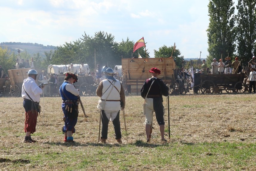 Nachstellung der Bauernschlacht bei Bad Frankenhausen